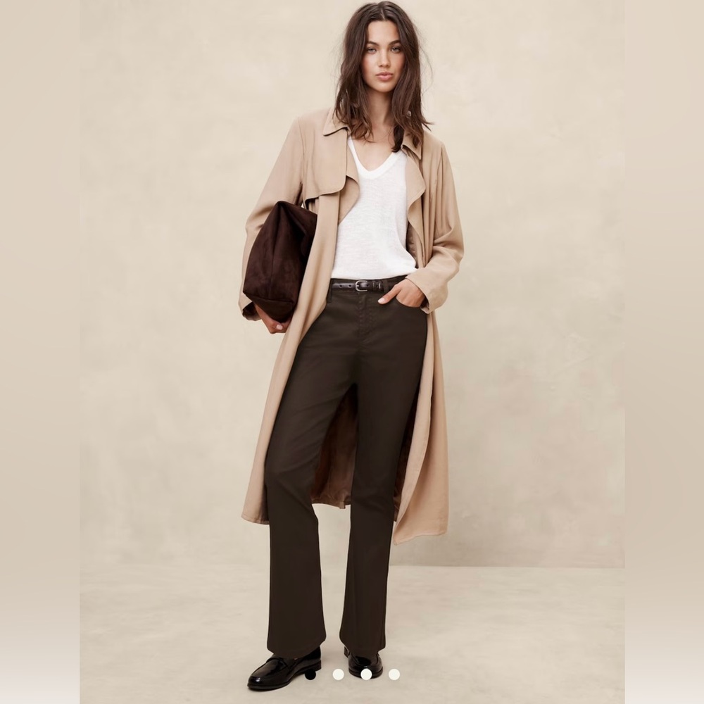 Banana Republic Factory Dark Brown Boot Cut Jeans